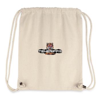 Teneriffa 2024 Party Fuchs - Stanley/Stella recycelter Gym Bag - Naturweiß - Vorne
