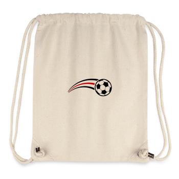 Soccer Symbol Tail - Stanley/Stella Recycled Gym Bag - natural - Front