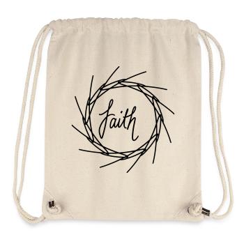 Faith - Stanley/Stella Recycled Gym Bag - natural - Front