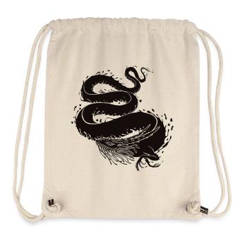 Spirit Dragon - Stanley/Stella Recycled Gym Bag - natural - Front