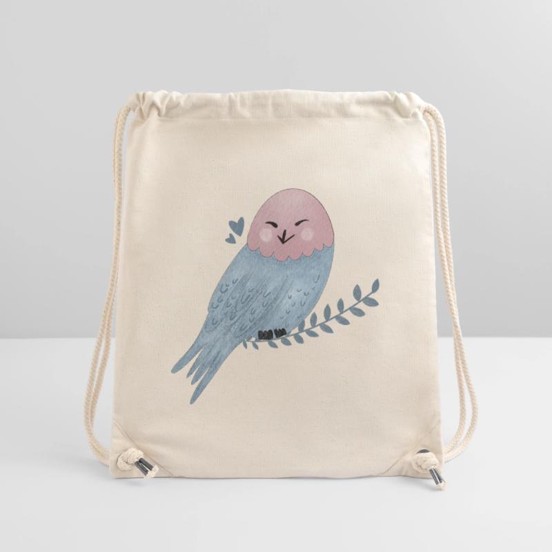 Schneeeule Illustration Stanley/Stella recycelter Gym Bag