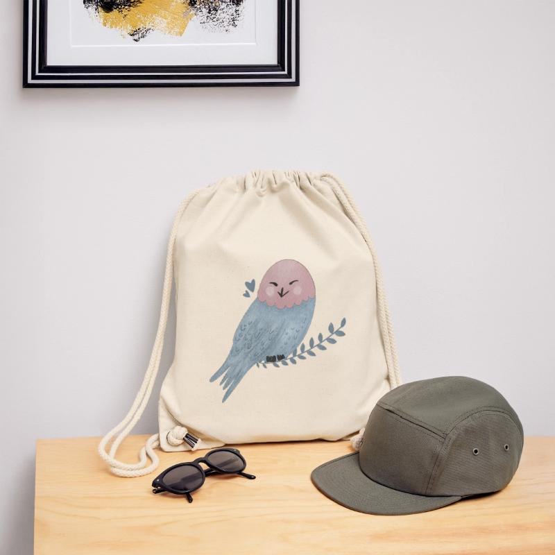 Schneeeule Illustration Stanley/Stella recycelter Gym Bag