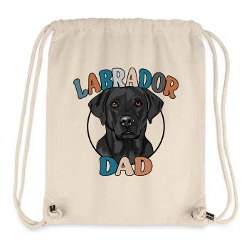 Labrador Dad Dogs Dog Labbi Wilsigns - Stanley/Stella Recycled Gym Bag - natural - Front