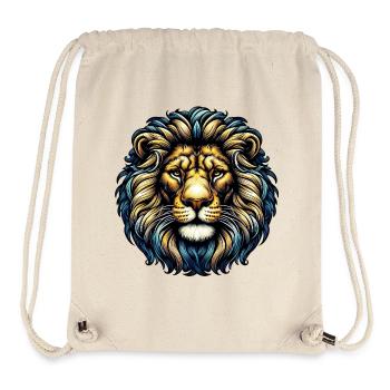 Lion - Stanley/Stella Recycled Gym Bag - natural - Front