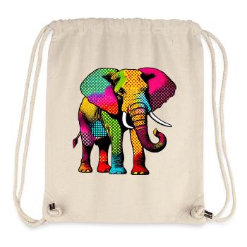 Elephant - Stanley/Stella Recycled Gym Bag - natural - Front