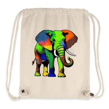 Elephant - Stanley/Stella Recycled Gym Bag - natural - Front