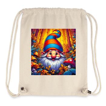 gnome - Sac à cordon recyclé Stanley/Stella - blanc naturel - Devant