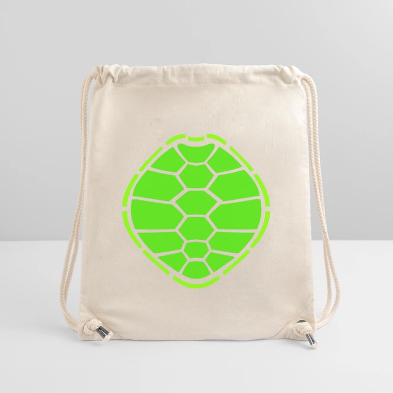 Turtle shell pattern turtle icon cool Stanley/Stella Recycled Gym Bag