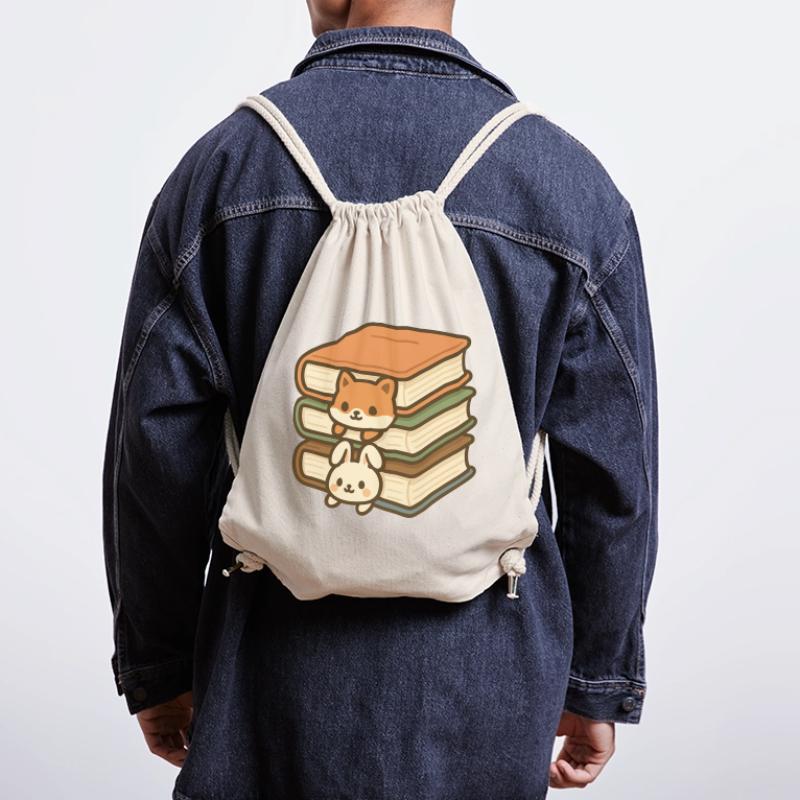 Kawaii Book Stack Duo Stanley/Stella recycelter Gym Bag