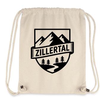 Zillertal - Souvenir Design - Stanley/Stella recycelter Gym Bag - Naturweiß - Vorne