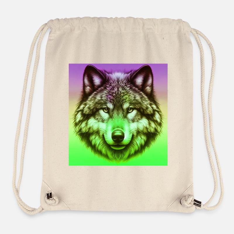 Wolf - Stanley/Stella recycelter Gym Bag - Naturweiß