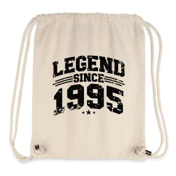 Legend Since 1995 Cadeau d’anniversaire vintage - Sac à cordon recyclé Stanley/Stella - blanc naturel - Devant