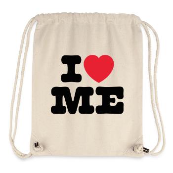 I Love Me – Selbstliebe Design - Stanley/Stella recycelter Gym Bag - Naturweiß - Vorne