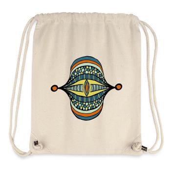 Dragon Eye - Stanley/Stella recycelter Gym Bag - Naturweiß - Vorne