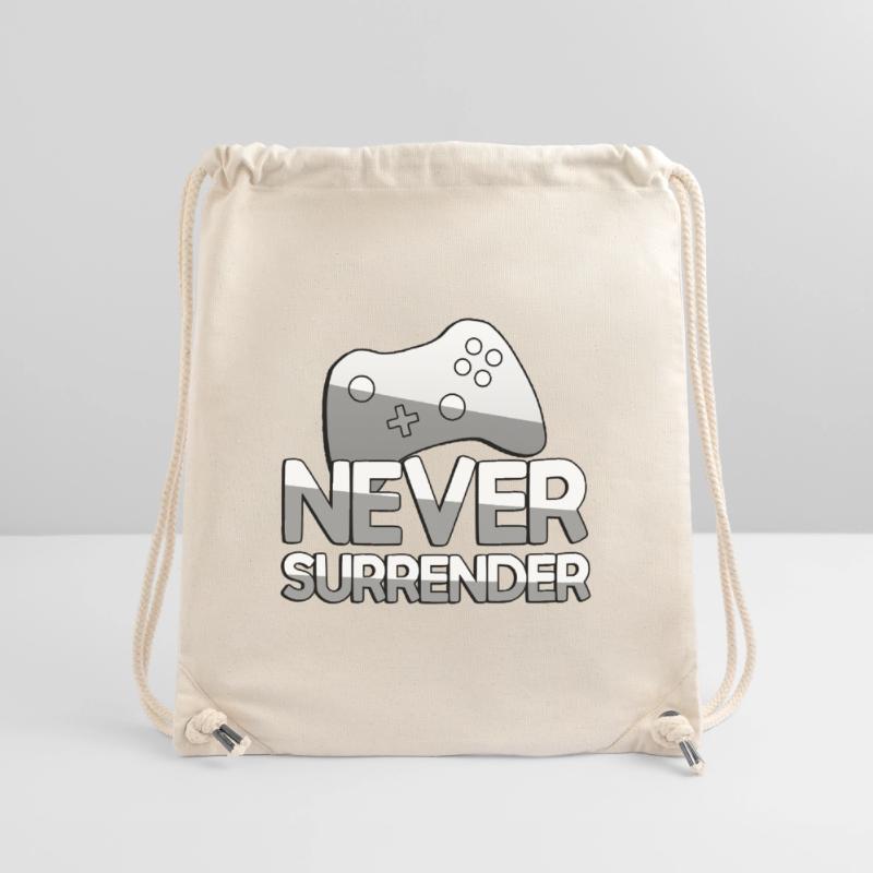 NEVER SURRENDER + Controller - Gaming Stanley/Stella recycelter Gym Bag