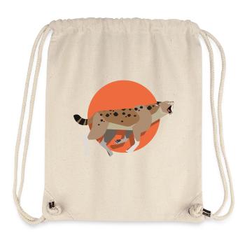 Smilodon - Stanley/Stella recycelter Gym Bag - Naturweiß - Vorne