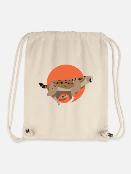 Smilodon - Stanley/Stella recycelter Gym Bag - Naturweiß