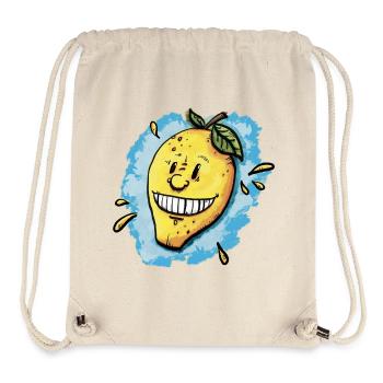 Tangy / Sour / Lemon / Lemonade / Summer - Stanley/Stella Recycled Gym Bag - natural - Front