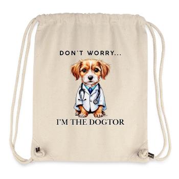 Dogtor - Stanley/Stella Recycled Gym Bag - natural - Front