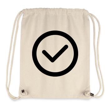Vérifié - Sac à cordon recyclé Stanley/Stella - blanc naturel - Devant