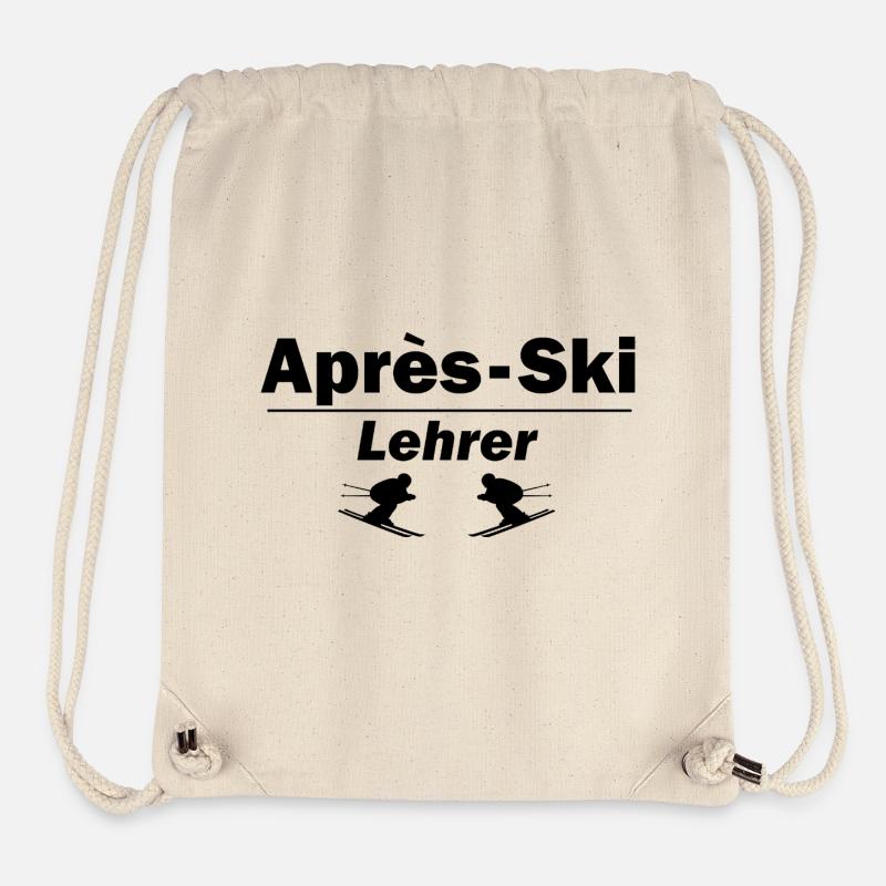 Moniteur d’après-ski - Sac à cordon recyclé Stanley/Stella - blanc naturel