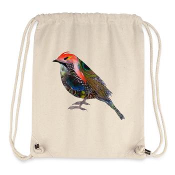 Cassy Piaf - Sac à cordon recyclé Stanley/Stella - blanc naturel - Devant