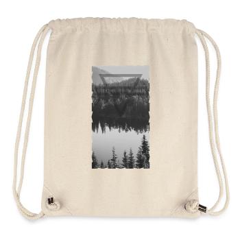 Wald - Stanley/Stella recycelter Gym Bag - Naturweiß - Vorne