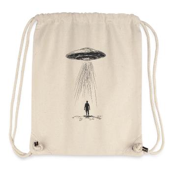 Alien Ship - Stanley/Stella Recycled Gym Bag - natural - Front