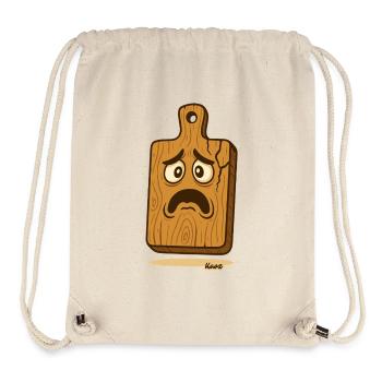 Schneidbrett_mit_Gesicht for the kitchen - Stanley/Stella Recycled Gym Bag - natural - Front