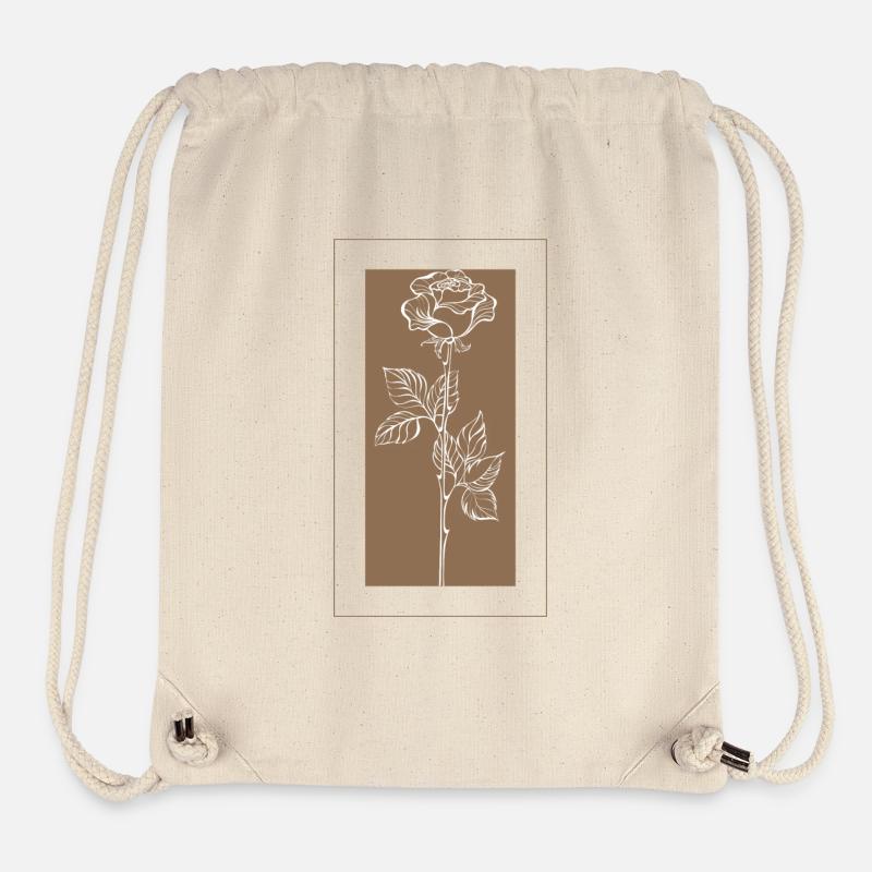 Beige Elegance - Stanley/Stella Recycled Gym Bag - natural