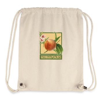 Georgia Peaches / Summer Design - Stanley/Stella Recycled Gym Bag - natural - Front