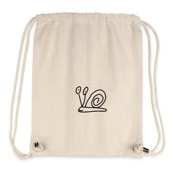 snail - Stanley/Stella Recycled Gym Bag - natural - Front