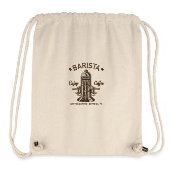 BARISTA - Sac à cordon recyclé Stanley/Stella - blanc naturel - Devant