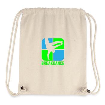 Breakdance - Stanley/Stella recycelter Gym Bag - Naturweiß - Vorne