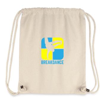 Breakdance - Stanley/Stella recycelter Gym Bag - Naturweiß - Vorne