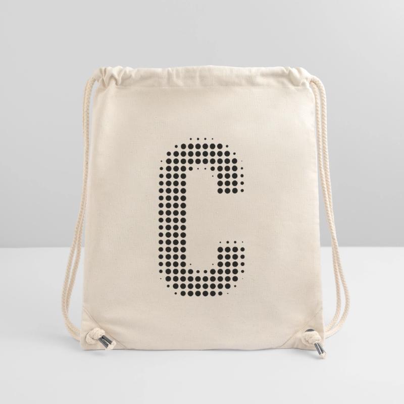 C letter dots grid Stanley/Stella Recycled Gym Bag