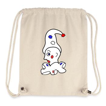 Harlekin 2 - Stanley/Stella recycelter Gym Bag - Naturweiß - Vorne