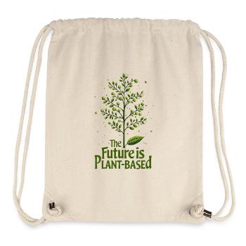 The Future is Plant-Based – Vegan & Sustainable - Stanley/Stella Recycled Gym Bag - natural - Front