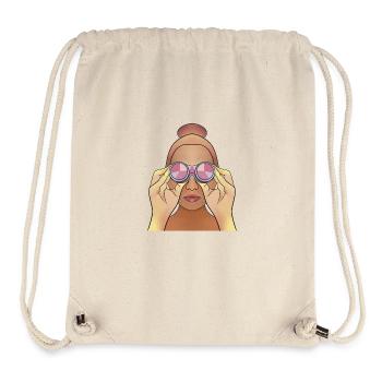 Fernglas - Stanley/Stella recycelter Gym Bag - Naturweiß - Vorne