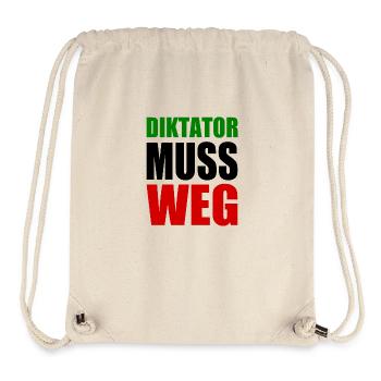 Iran diktator muss weg - Stanley/Stella recycelter Gym Bag - Naturweiß - Vorne