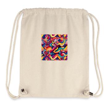 Colourful - Stanley/Stella Recycled Gym Bag - natural - Front
