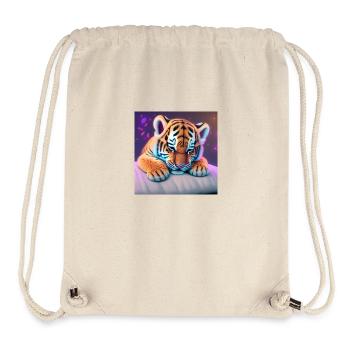 tiger - Stanley/Stella Recycled Gym Bag - natural - Front