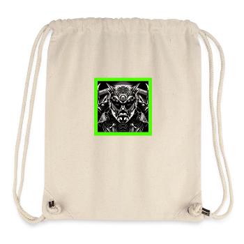 Digital Monster - Stanley/Stella Recycled Gym Bag - natural - Front