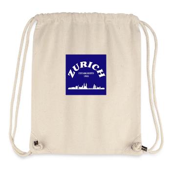 Zürich - Stanley/Stella recycelter Gym Bag - Naturweiß - Vorne