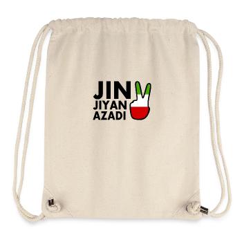 jin jiyan azadi - Stanley/Stella Recycled Gym Bag - natural - Front