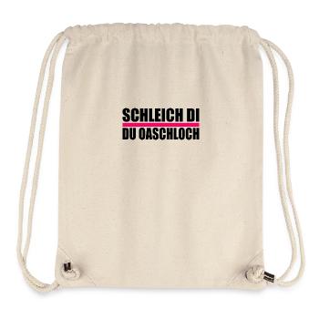 Schleich di du oaschloch - Stanley/Stella recycelter Gym Bag - Naturweiß - Vorne