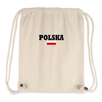 Polska - Stanley/Stella recycelter Gym Bag - Naturweiß - Vorne