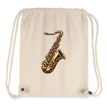 Sax - Stanley/Stella Recycled Gym Bag - natural - Front