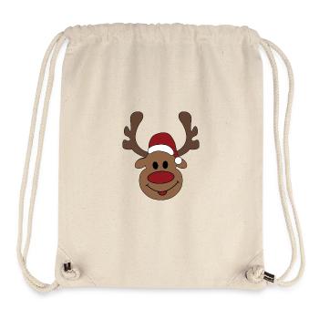 Funny Christmas - Stanley/Stella Recycled Gym Bag - natural - Front