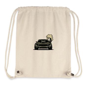 Angry car - Stanley/Stella Recycled Gym Bag - natural - Front